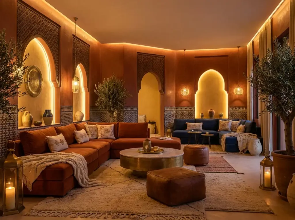ألوان صباغة الصالون المغربي 2026
